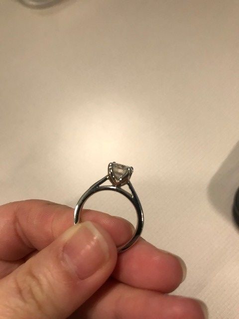 Help Need advise. Paved diamond ring band will scratch single