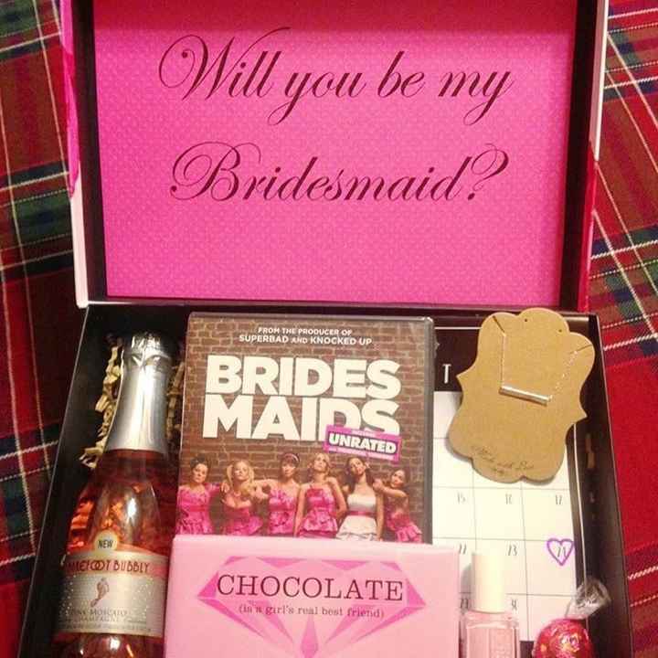 Bridesmaid boxes
