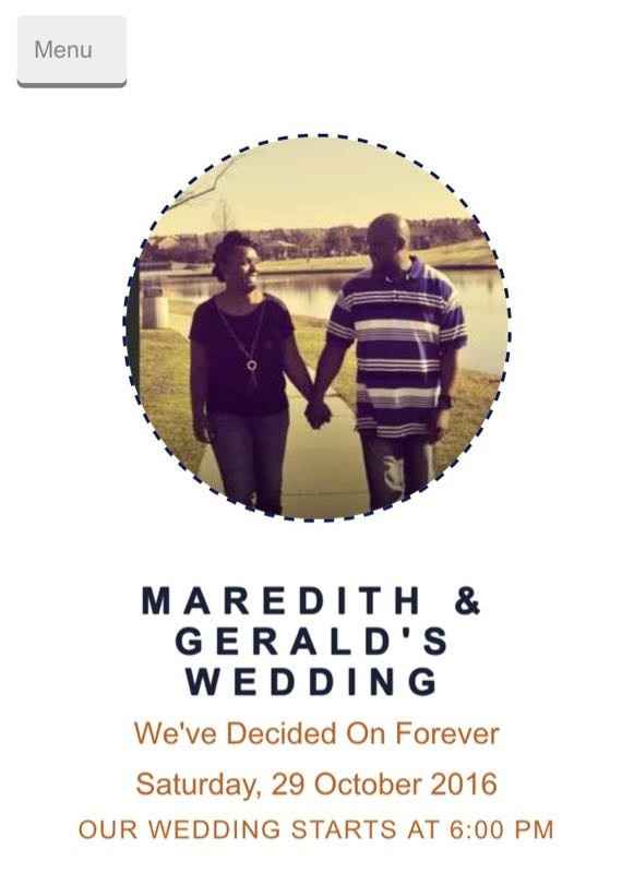 Have Anyone Created A Wedding Website?