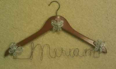 ARGH!  I give up on these freaken DIY personalized hangers!