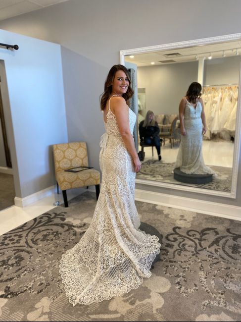 Let me see your Mon Cheri Wedding dress!! 3