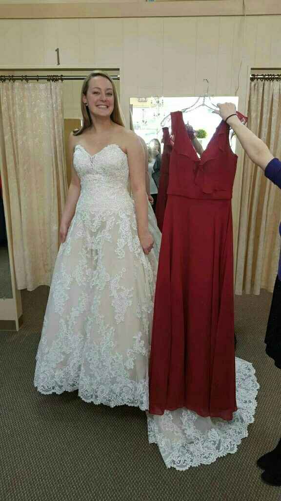 Not all white wedding dresses, show me!