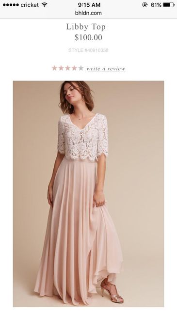 Too early to buy a dress?