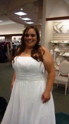 So you said yes to the dress.... now let's see it! :)