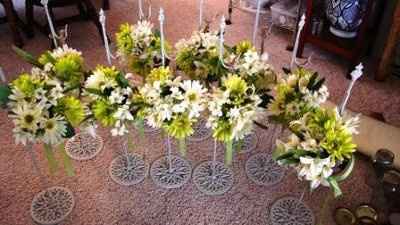 Decorations for my aisle!  Pics!