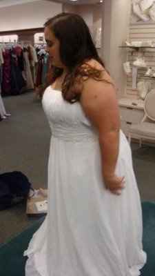 tried on my dress...and now I dont know....