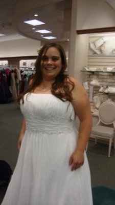 tried on my dress...and now I dont know....