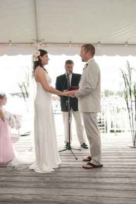 would a cathedral length veil look funny with my dress?