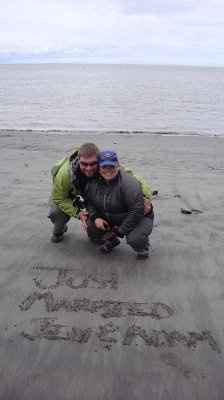 the honeymoon to Alaska was a blast!