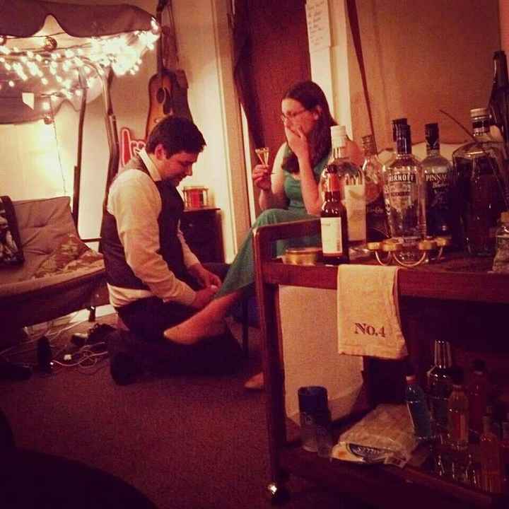 How did he propose? !