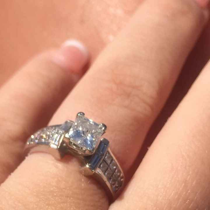 Let's see those rings! And for the Mrs lets see the bands with it ! I LOVE seeing everyone's bling:)
