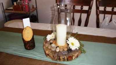 played with my centerpieces