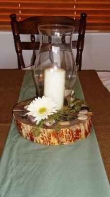 played with my centerpieces