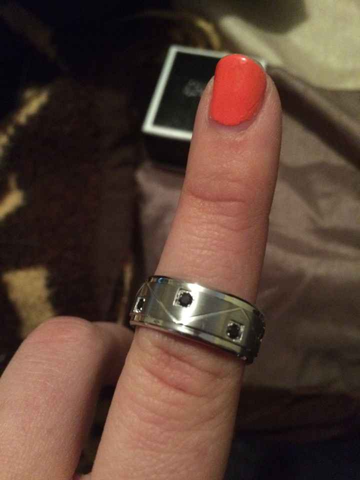 How much was HIS ring? Any advice?
