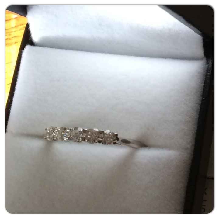 We got our wedding bands!!