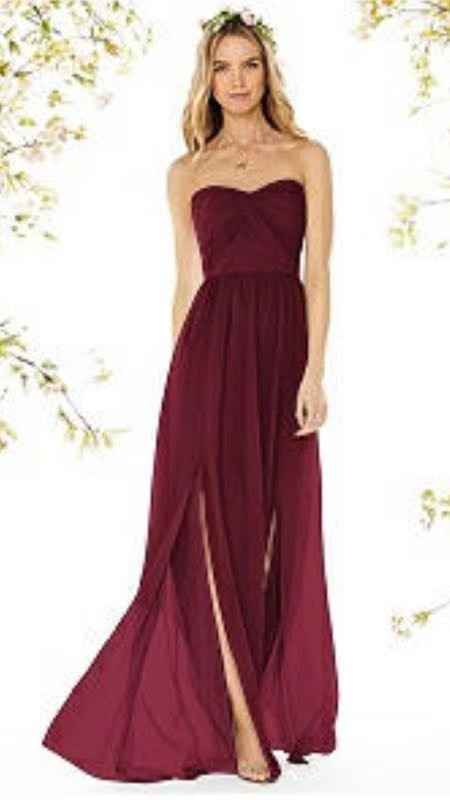 Help me dress my bridesmaids!