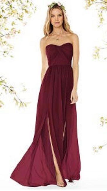 Help me dress my bridesmaids!