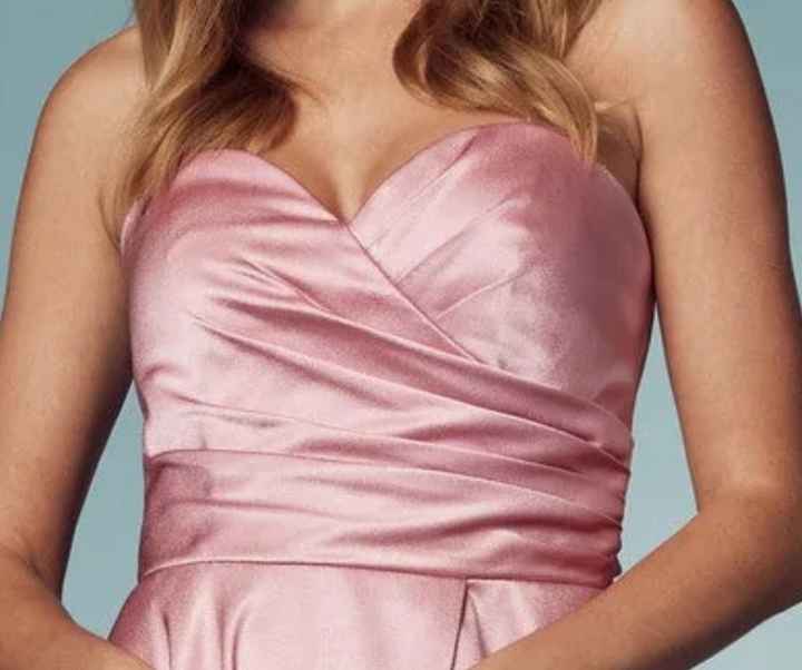 Altering sweetheart neckline to v or straight - 1