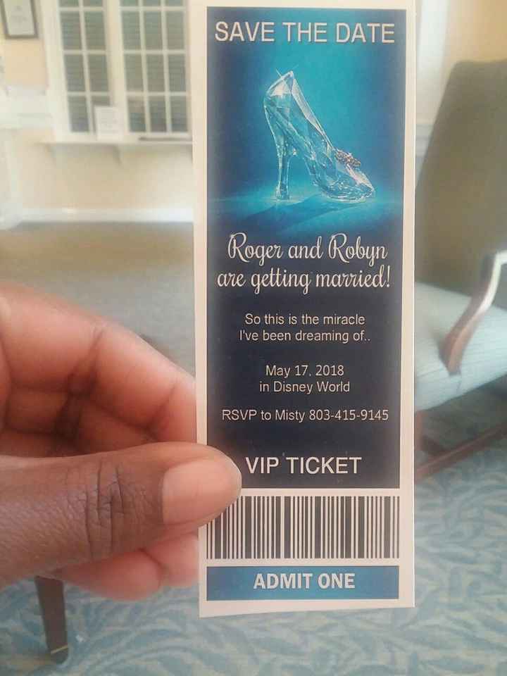 Save the dates: done!