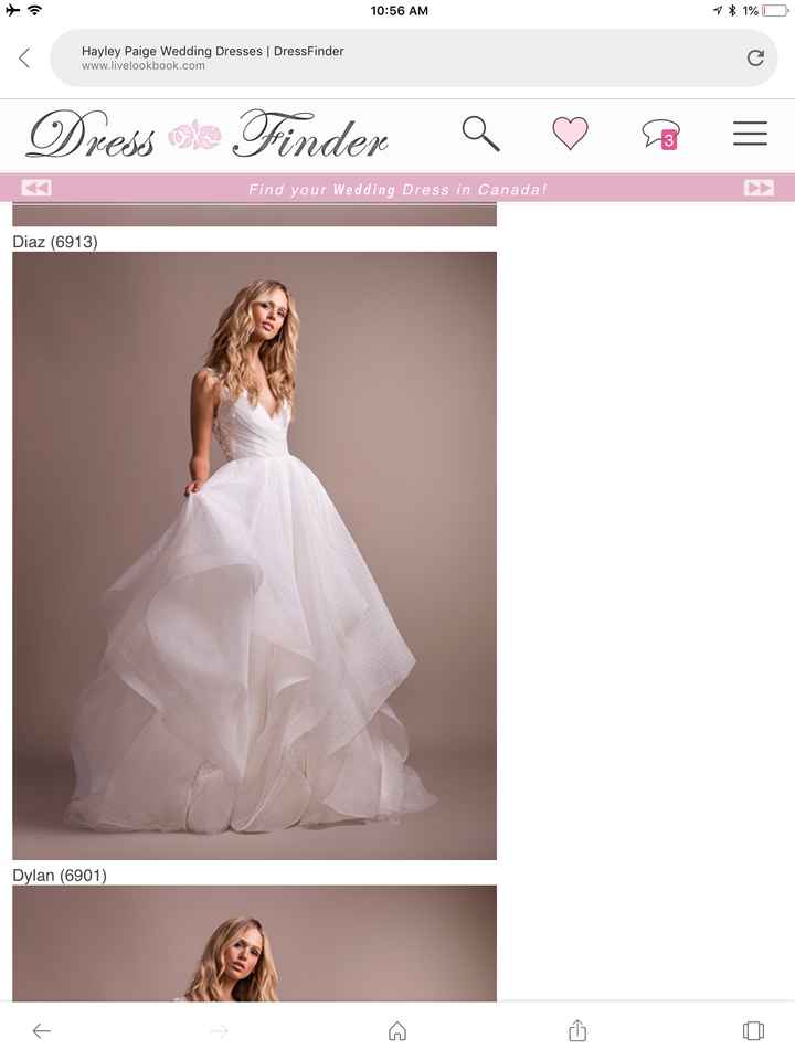 Hayley Paige Dress Accessory Help - 1