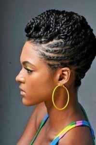 Natural hair brides