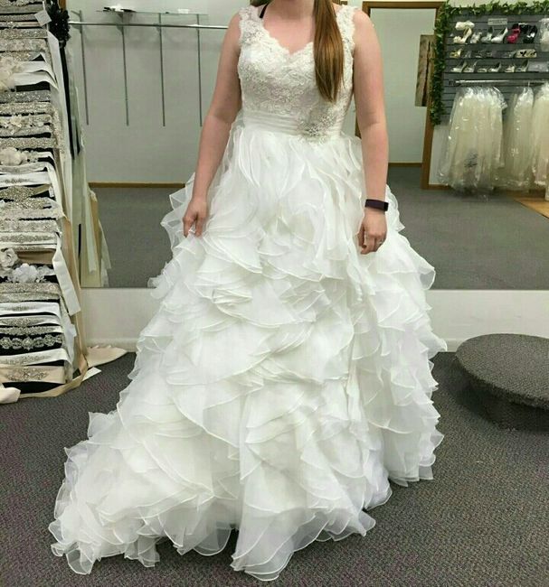 Let me see what you're wearing on your wedding day