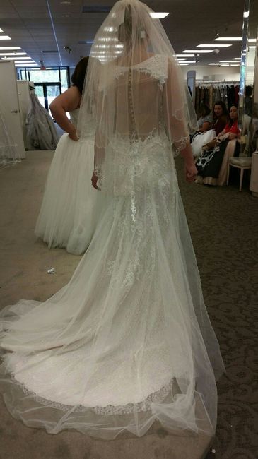 Another girl tried to take my wedding dress