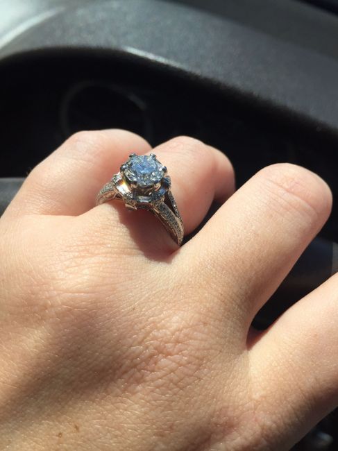 Proposal Story & Ring Pic. share Yours! - 1