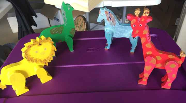 Hand-painted “harry Potter” Decor - 8