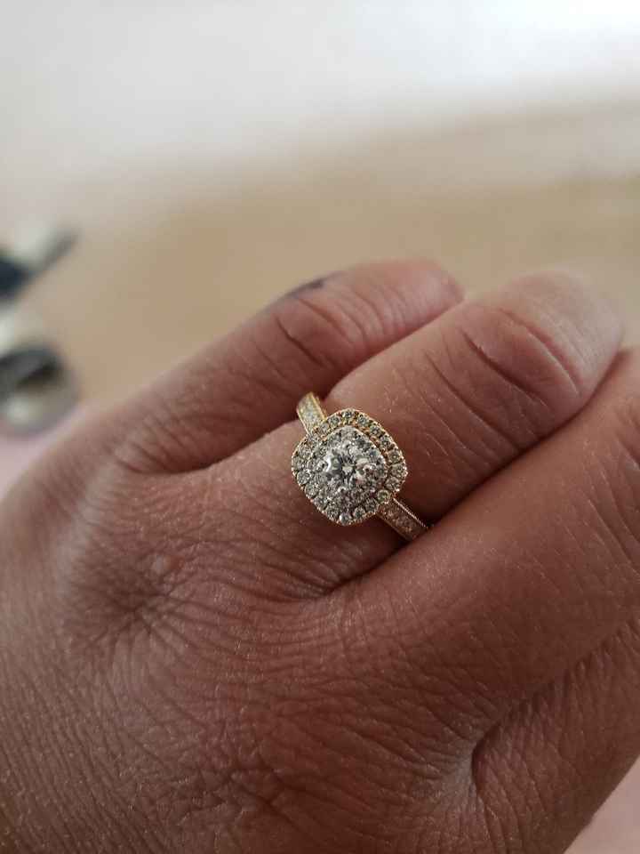 So i purchased the ring but i fear it may be the wrong size - 1
