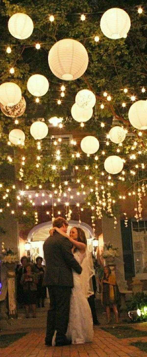 Wedding Reception Decor- Paper Lanterns - 2