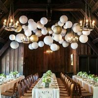 Wedding Reception Decor- Paper Lanterns - 1