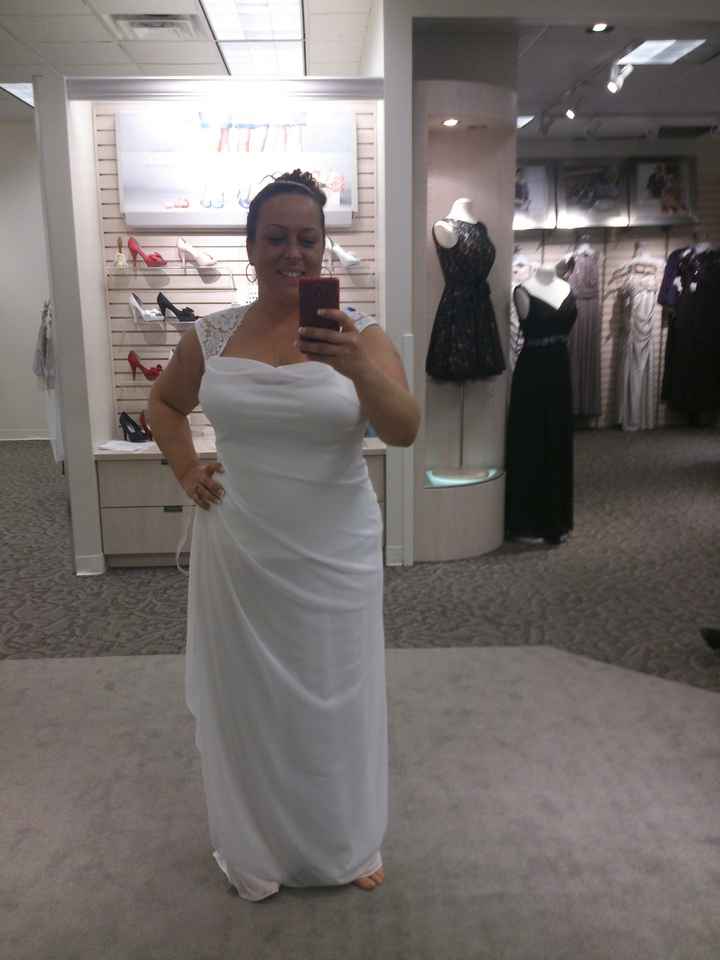 Bought THE dress today!!!