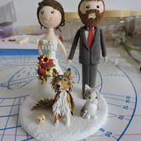 Did you have a funny or unique cake topper? Show me! - 1