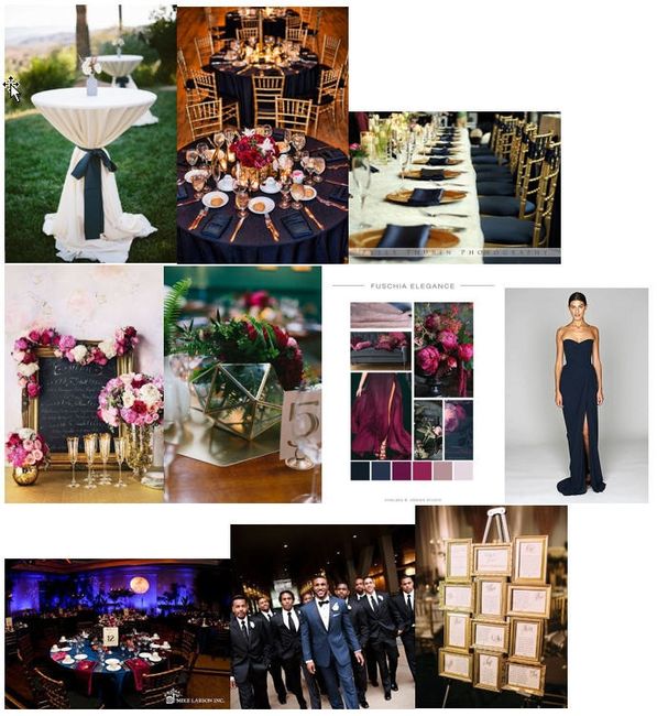 Show me your wedding inspiration with color palette