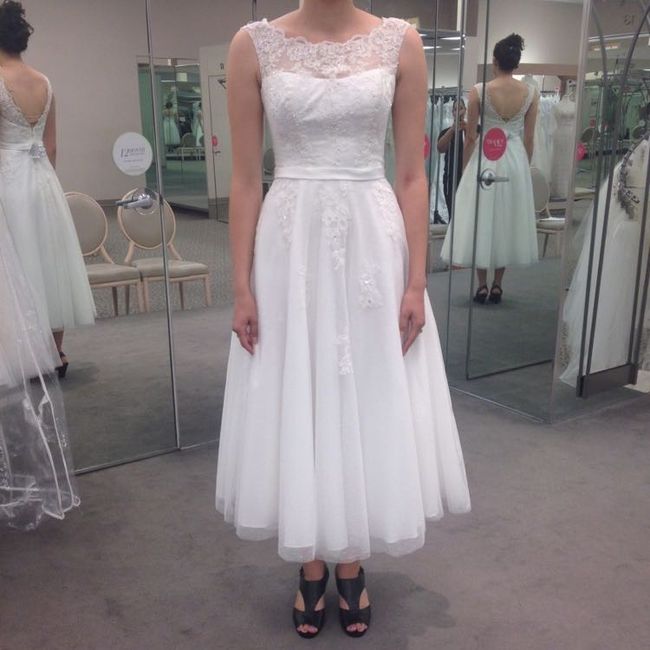 Tea Length Dress