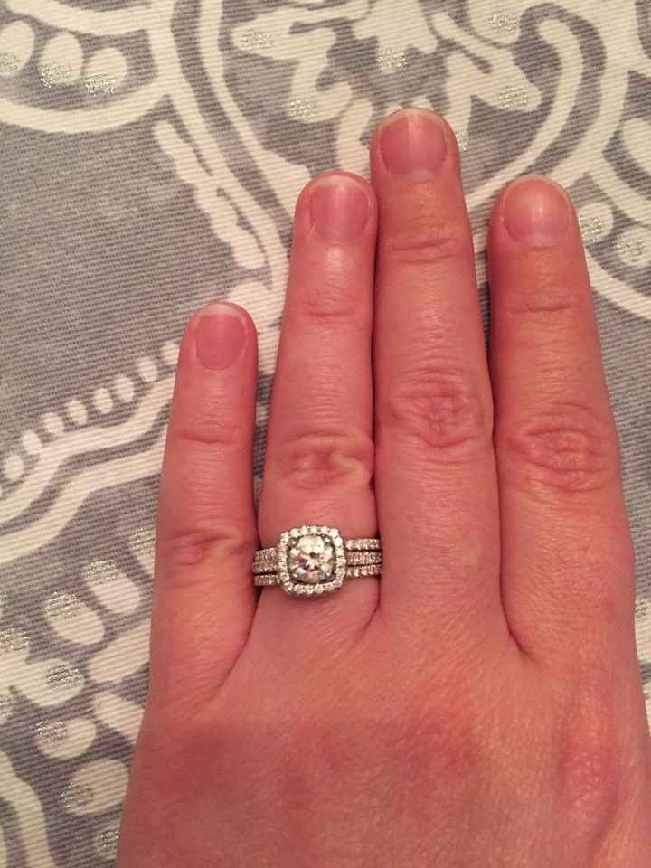 Lets see those beautiful engagement rings