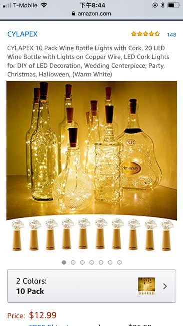 Wine Bottle lights 1
