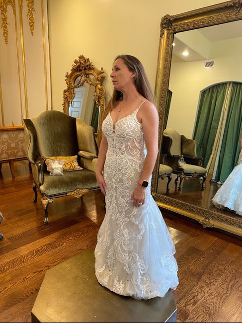 First dress fitting. 2