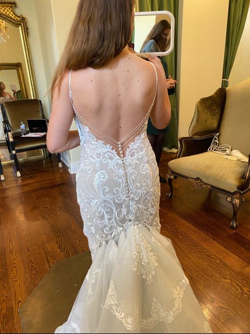 First dress fitting. 3