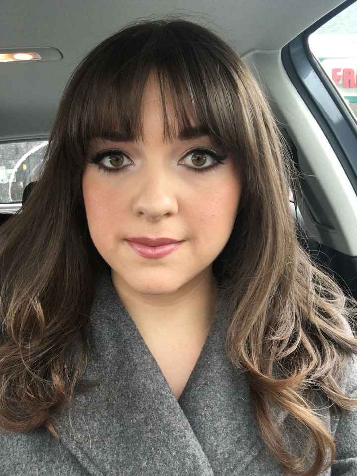 Had my makeup trial today - thoughts?