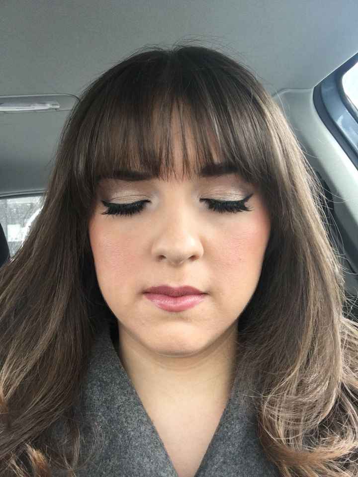 Had my makeup trial today - thoughts?