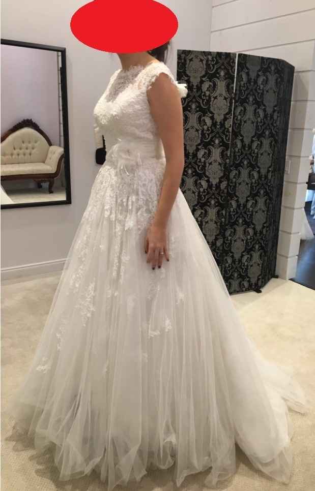I feel wide in my dress after my second fitting. Please help!
