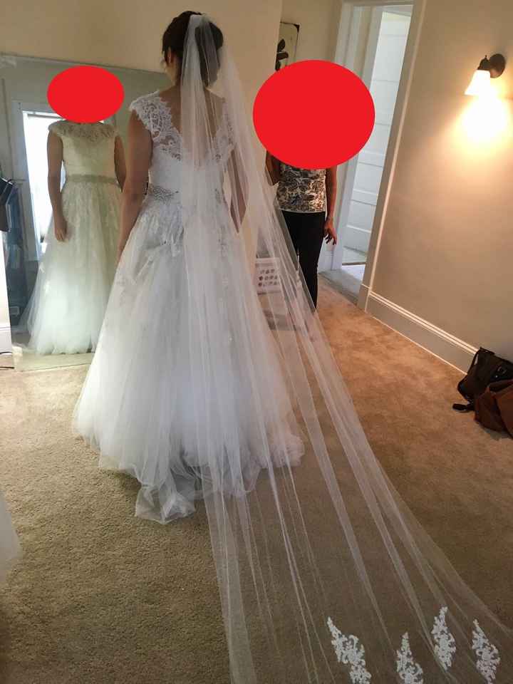 I feel wide in my dress after my second fitting. Please help!