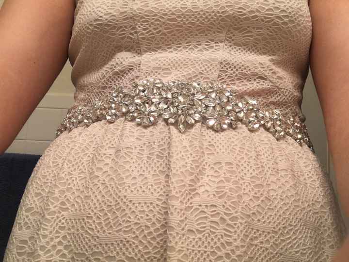 I feel wide in my dress after my second fitting. Please help!