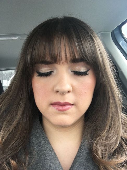 Had my makeup trial today - thoughts?
