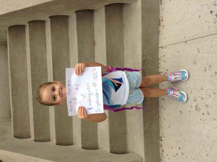 NWR: My baby started Kindergarten today!