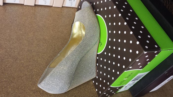 Wedding shoes: How big is your heel?