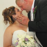 All white or colorful bride bouquet?