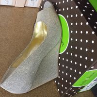 Wedding shoes: A hint of sparkle or big bling?